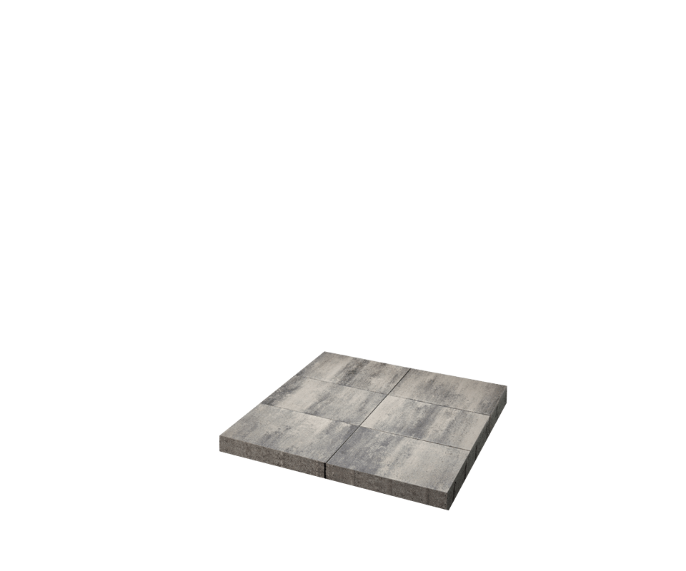 BREINCO LLOSA VULCANO 30x20x6 CENIZA