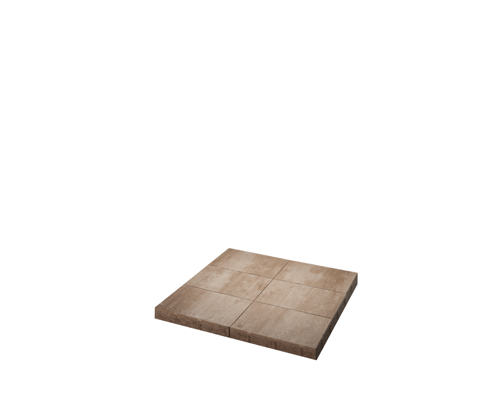 BREINCO LLOSA VULCANO 30x20x6 MARFIL