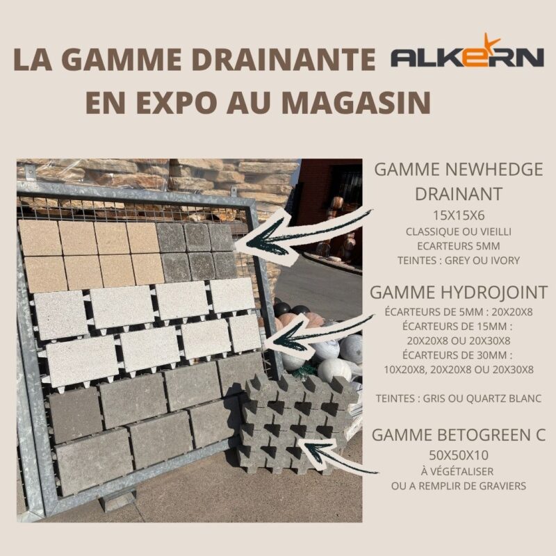 pavé drainant ALKERN